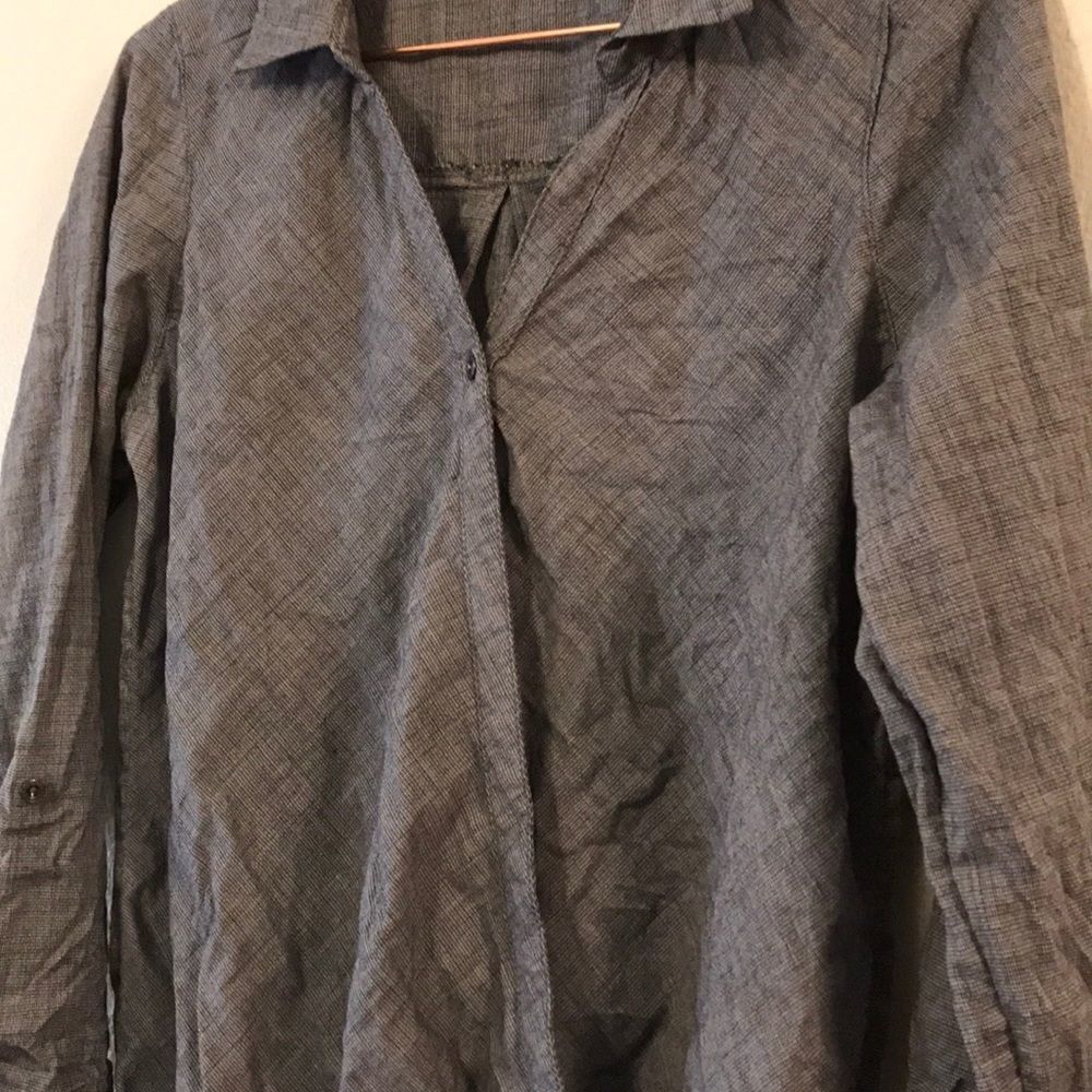 Collared wrap shirt - Picture 2 of 6